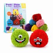 Pom Pom Monster Craft Kit