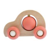 Red Silicone Car Push Toy