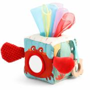 Soft Tissue Box Sensory Toy Crab
