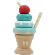 Wooden Stacking Ice Cream Sundae