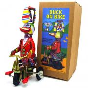 Tin Toy Duck on Tricycle