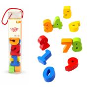 Wooden Number Counting Blocks