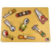 Tools Peg Puzzle Two In One