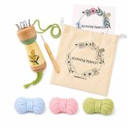 Wattle Blooms Knitting Doll