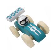 Blue Racing Car