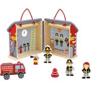 Firefighter Folding House Playset
