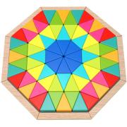 Wooden Mosaic Octagon Puzzle