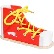 Wooden Shoe Lacing Toy