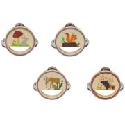 Tambourine Woodland Set of Four