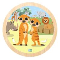 9 Piece Jigsaw Puzzle Meercats