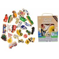 Aussie Vehicles Fridge Magnets 26pcs