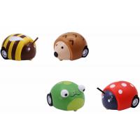 Pull Back Bugs and Animals Set of Four