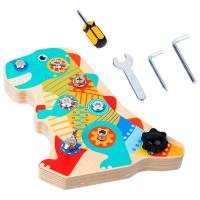 Dinosaur Bolt Screw Busy Board