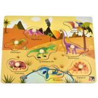 Dinosaur Peg Puzzle Two In One