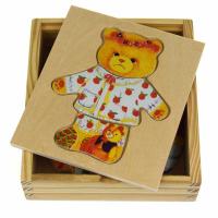 Dressing Bear Girl Puzzle