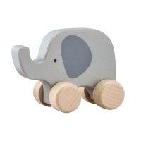 Elephant Animal Push Car