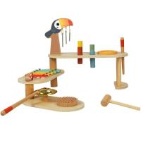 Folding Music Activity Bench