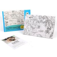 Giant World Colouring Poster