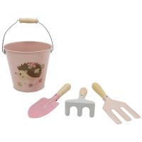 Kids Garden Tool Set Pink 4pcs