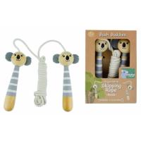 Wooden Adjustable Koala Skipping Rope