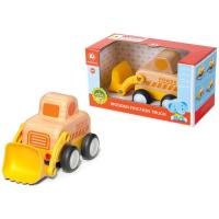 Light Sound Wood and Plastic Friction Bulldozer