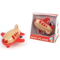 Wood and Plastic Red Plane with Sound