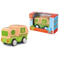 Light Sound Wood and Plastic Friction Recycle Truck