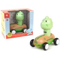 Light Sound Wood and Plastic Press Go Dinosaur