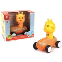 Light Sound Wood and Plastic Press Go Giraffe