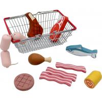 Metal Shopping Basket Deli Items