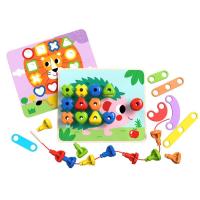 Rainbow Stacking Pegs