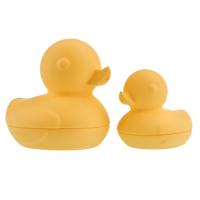 Silicone Bath Ducks Yellow Pair