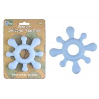 Silicone Splash Teether Blue