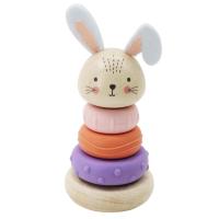 Silicone Stacking Bunny Toy