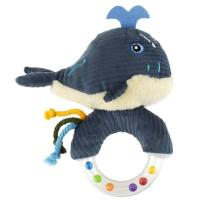 Snuggle Whale Ring Rattle