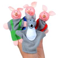 Three Little Pigs Finger Puppets