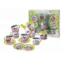 Tin Tea Mug Set Birds