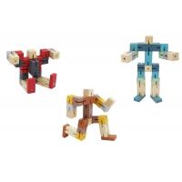 Cube Robots Set of Three