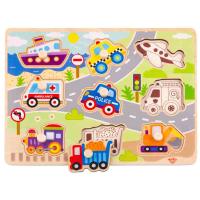 Vehicle Peg Puzzle