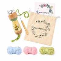 Wattle Blooms Knitting Doll