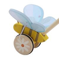 Wooden Bee Push Along