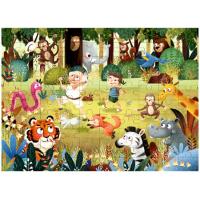 Wooden Forest Puzzle 100 Pieces