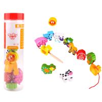 Wooden Lacing Threading Farm