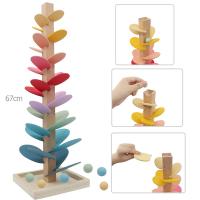 Wooden Marble Run Sound Tree