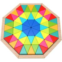 Wooden Mosaic Octagon Puzzle