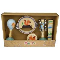 Music Set Squirrel 5pc