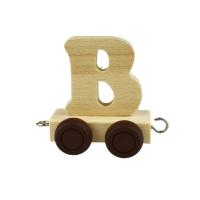 Wooden Name Train Letter B