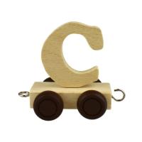 Wooden Name Train Letter C