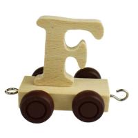 Wooden Name Train Letter F