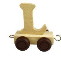 Wooden Name Train Letter L